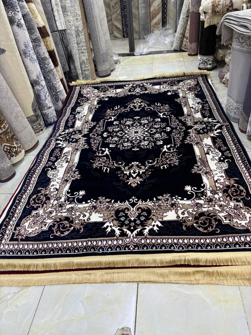 luxurious flowered Turkish carpet