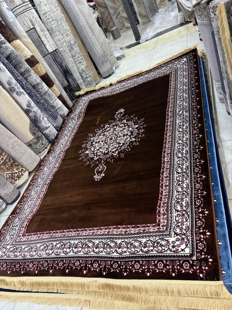luxurious flowered Turkish carpet
