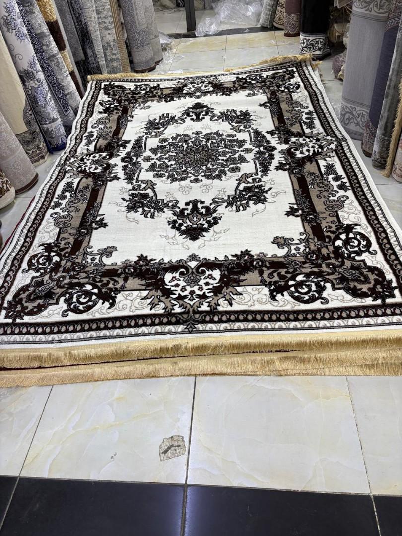 luxurious flowered Turkish carpet