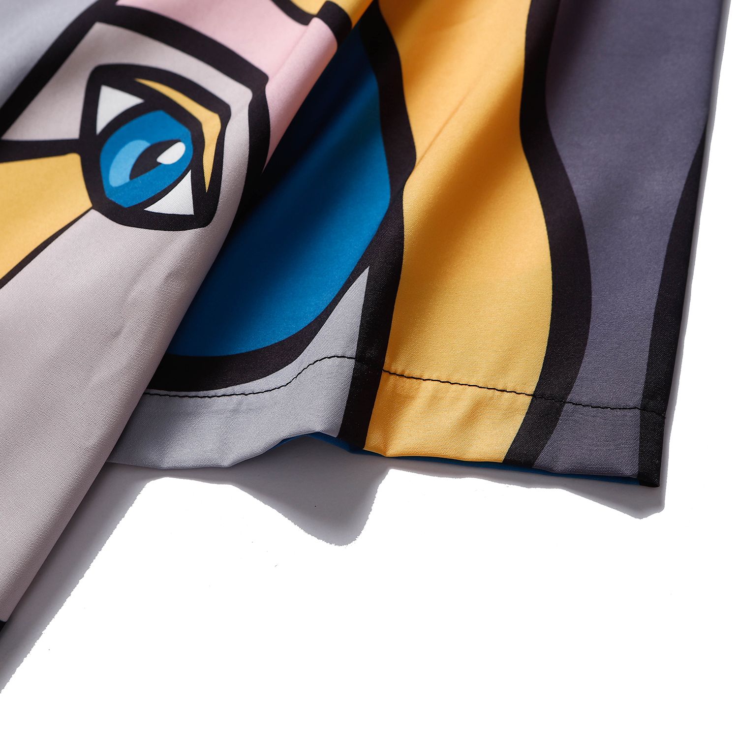 Hawaiian flower shirt men's short sleeved summer loose vacation beach shirt men's personalized shirt cross-border plus collar lining not easy to wrinkle casual couple outfit