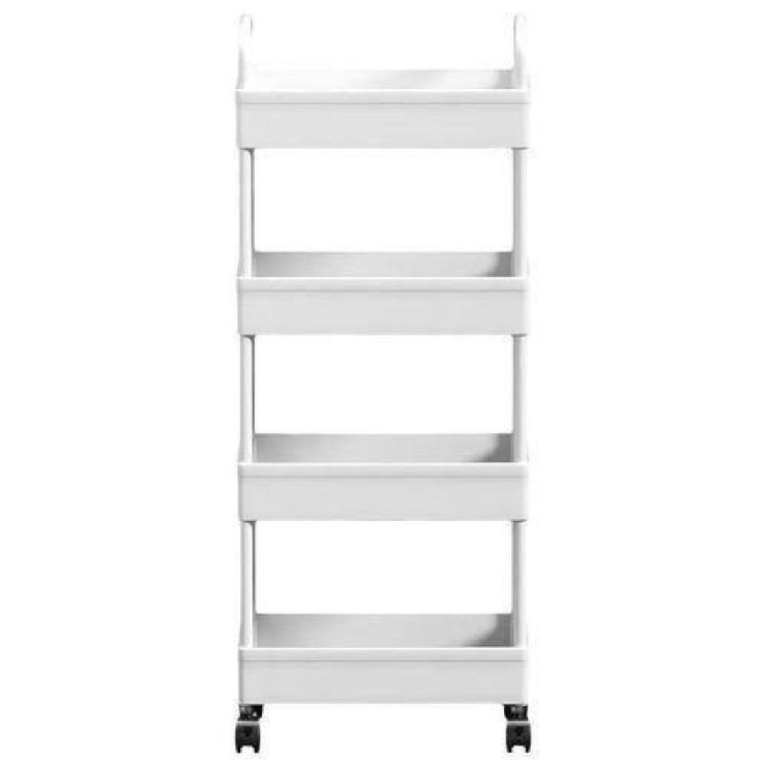Fruit stand/ snack stand/ bathroom stand. 4 Tier Slim Storage Shelf Kitchen Bathroom Organiser Rack Shelving Unit Wheels