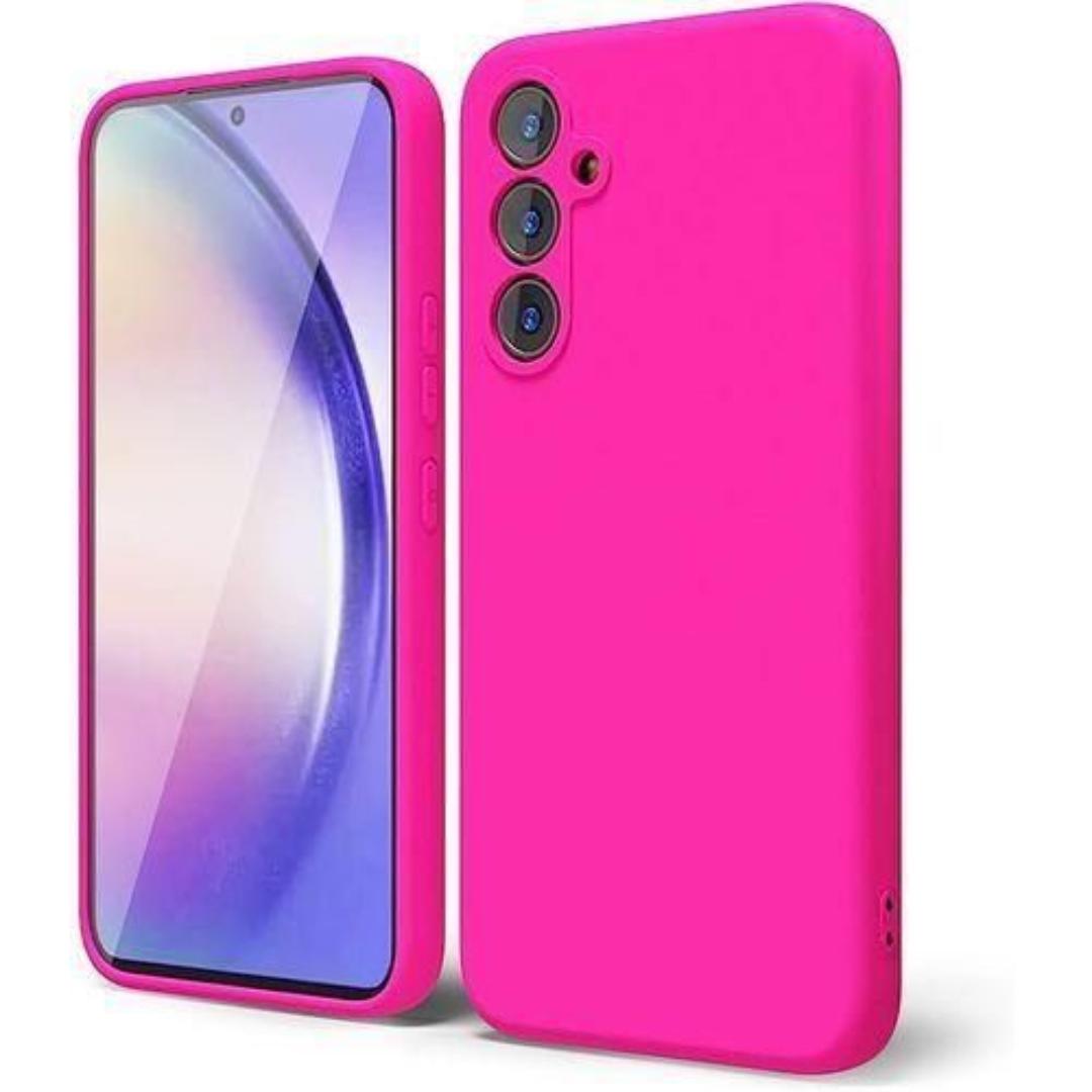 Samsung Galaxy A16 Pink Original Silicone Unique Phone Case/ Cover