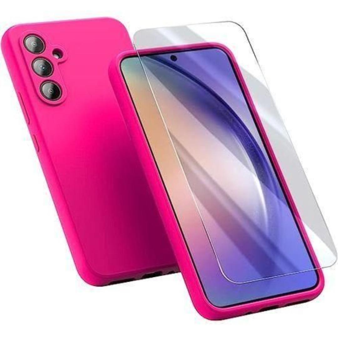 Samsung Galaxy A16 Pink Original Silicone Unique Phone Case/ Cover