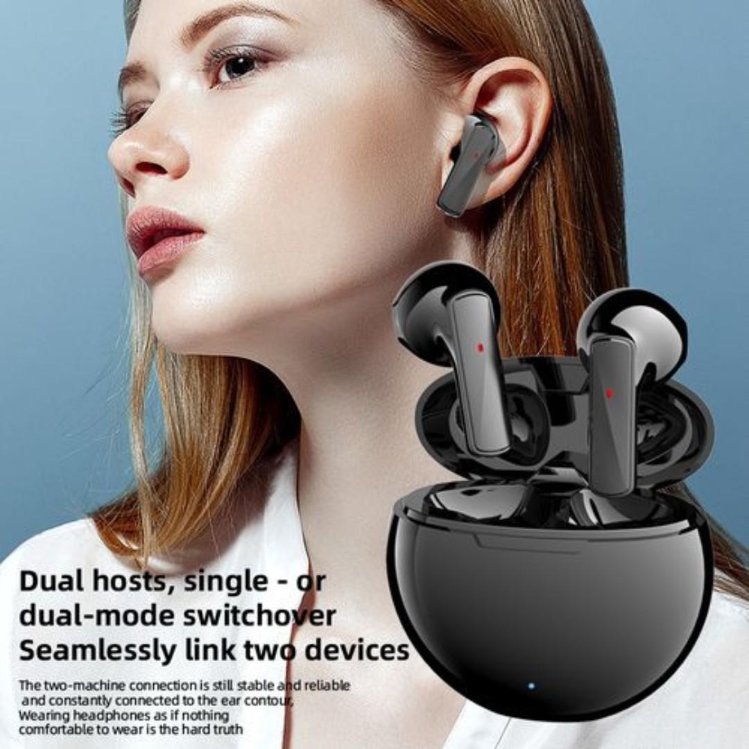 Oraimo Airbuds 5 True Wireless Rich and Immersive Heavy Bass sound Earpods, Airpods, Earbuds, Headphones, Earphones Bluetooth Connection For Android And IOS Comfort Ear fit And Stereo Sound