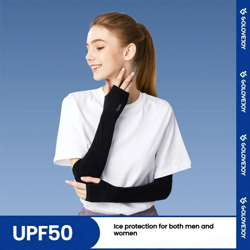 Ice silk sunscreen sleeves for men and women summer cycling sleeves outdoor sports arm sleeves sunshade breathable thin section