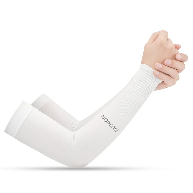 Ice silk sunscreen sleeves for men and women summer cycling sleeves outdoor sports arm sleeves sunshade breathable thin section