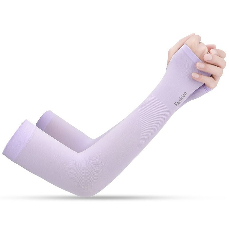Ice silk sunscreen sleeves for men and women summer cycling sleeves outdoor sports arm sleeves sunshade breathable thin section