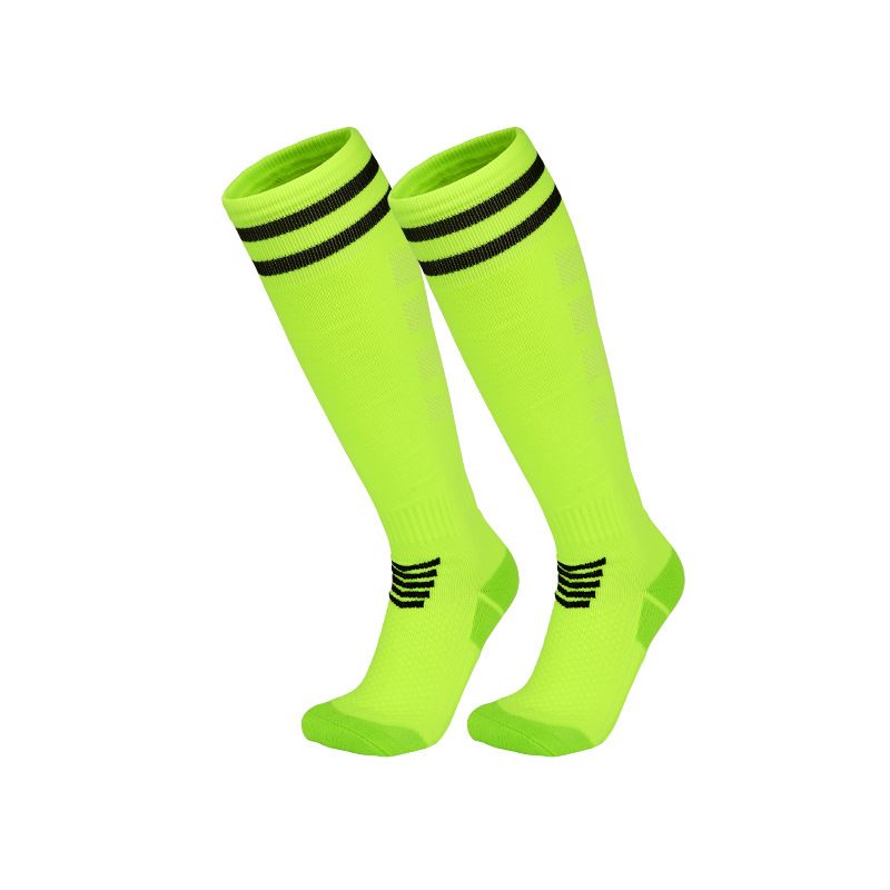 Professional football socks long tube men's thick towel bottom sweat-absorbent non-slip over-the-knee socks children's sports football socks
