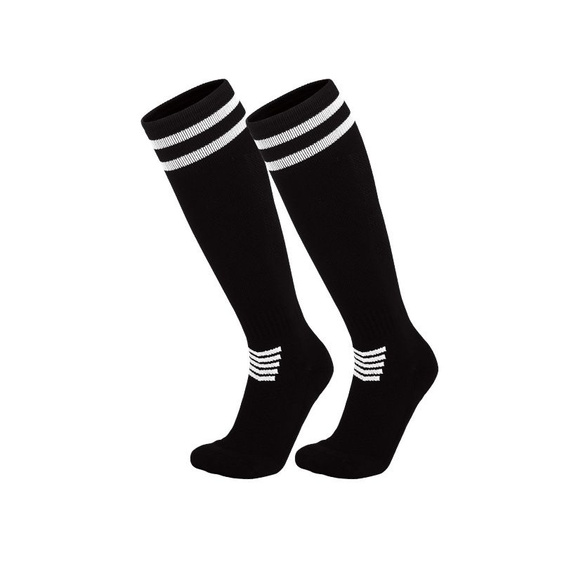 Professional football socks long tube men's thick towel bottom sweat-absorbent non-slip over-the-knee socks children's sports football socks