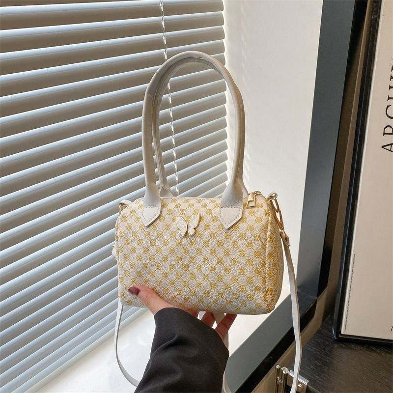 Women's bag Korean version of the tide 2025 new Boston ladies handbag fashion one-shoulder messenger mobile phone bag cosmetic bag