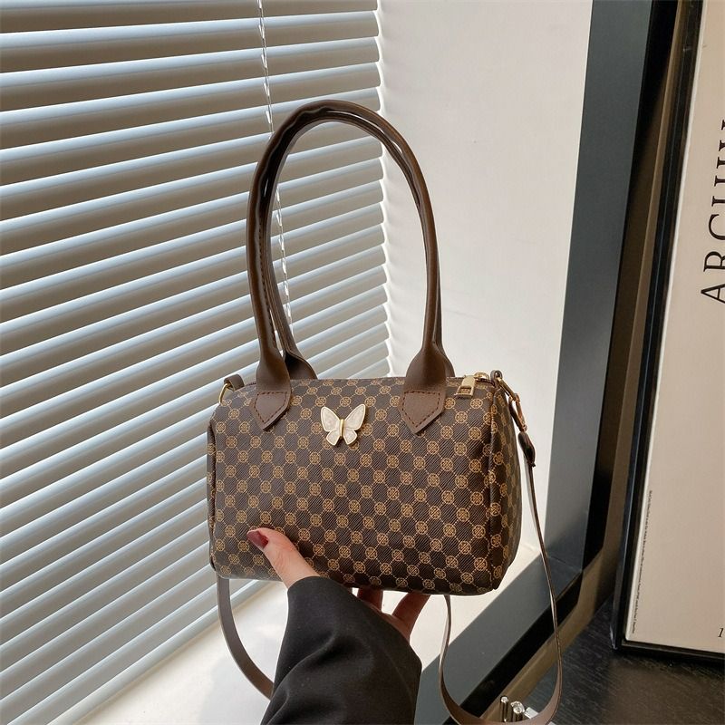 Women's bag Korean version of the tide 2025 new Boston ladies handbag fashion one-shoulder messenger mobile phone bag cosmetic bag