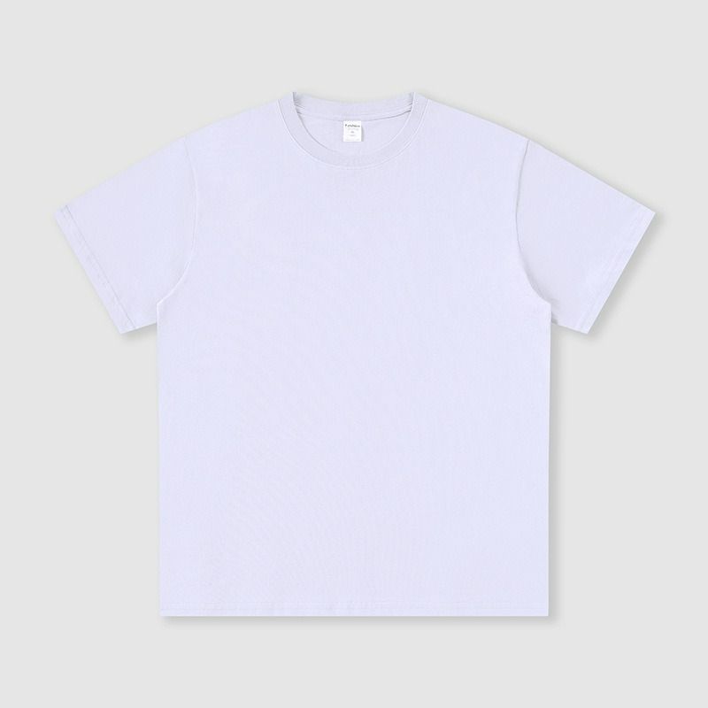190g pure cotton round neck short-sleeved men's t-shirt cross-border men's blouse summer trend T-shirt