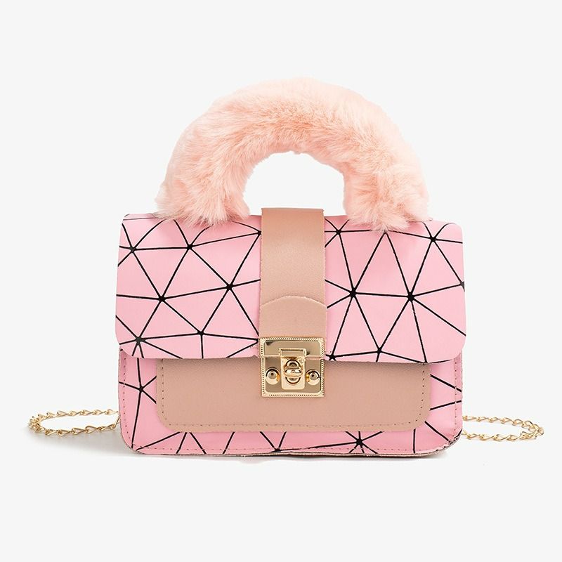 'S G'Maomao handbag 2024 bag women's new niche bag geometric gradient color small square bag small handbags