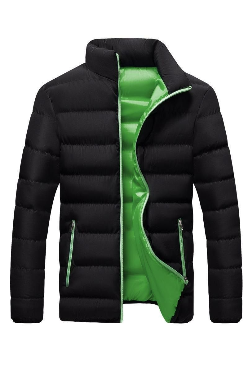 Down cotton vest solid color stand-up collar cotton casual vest thickened warm waistcoat jacket vest men