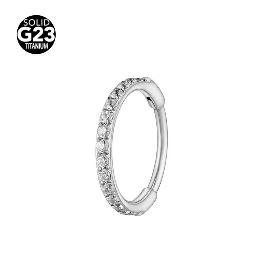 14K Gold Hinged Nose Rings Hoop for Women 20G, 316L Surgical Steel Clicker Septum Ring, Hoop Huggie Earring for Upper Lobe Cartilage Helix Piercing Jewelry (8mm, 6mm,10mm)