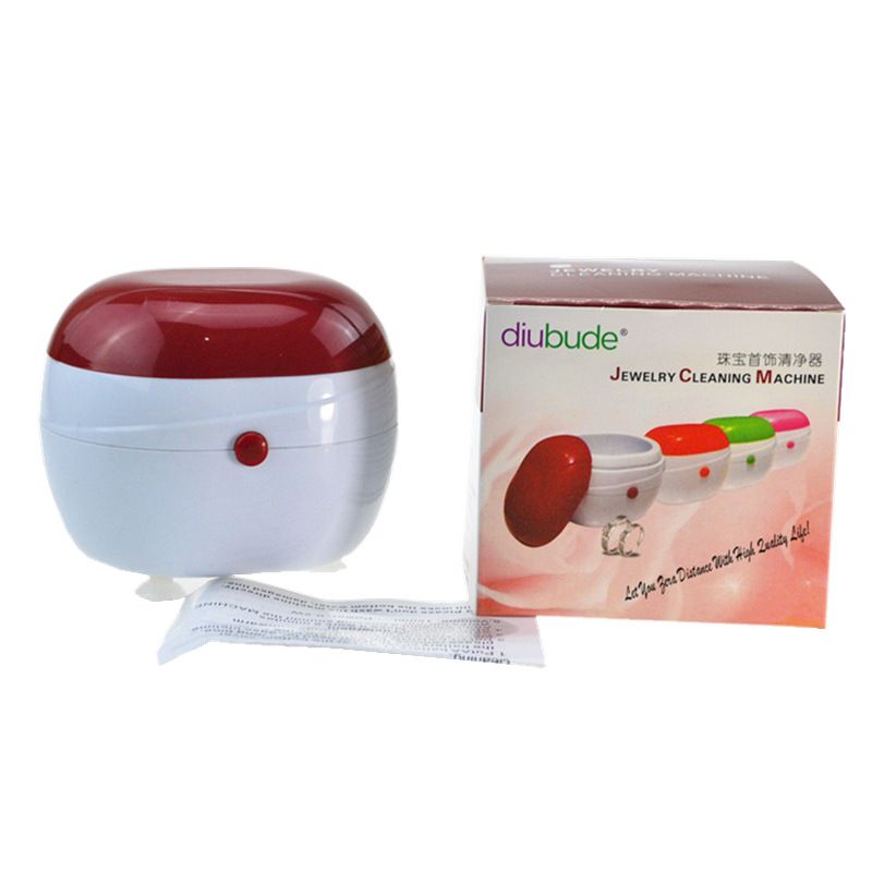 Jewelry glasses watches denture cleaner mini cleaning machine automatic vibration jewelry accessories
