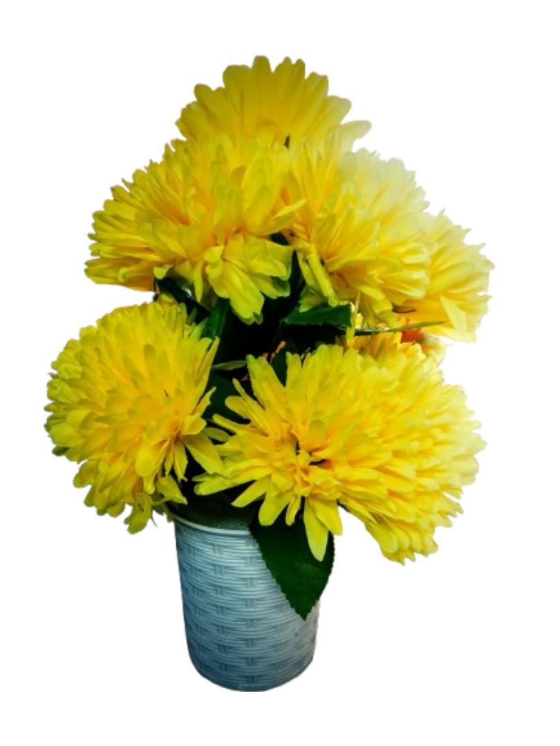 Artificial Flower with vase Living room decor coffee table flower