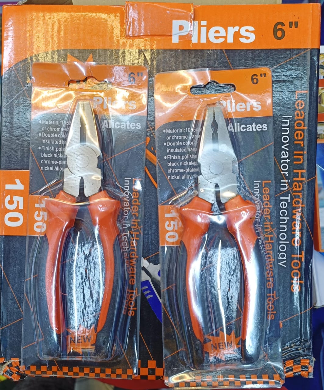 Chrome Vanadium Steel Heavy Duty Lineman's Pliers Crimper Cutter Professional Tool