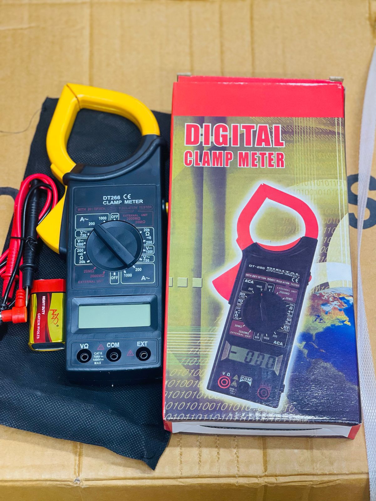Professional Digital Clamp Meter Multimeter Multi Meter