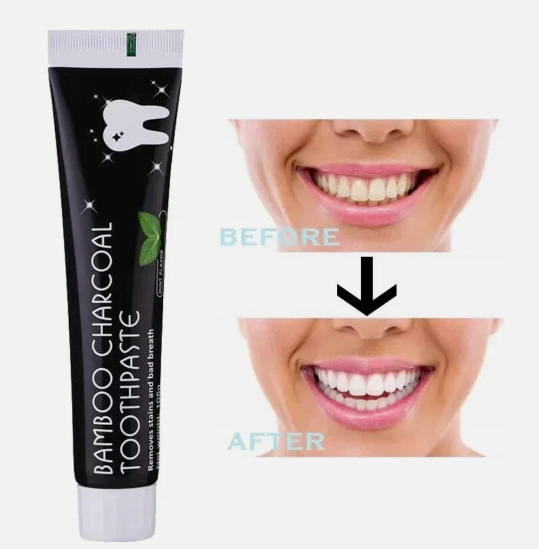 Bamboo Charcoal Toothpaste with Mint Flavor – 150g
