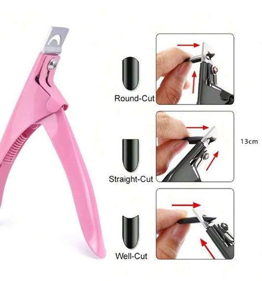 Stainless Steel U-Shaped Nail Clipper, Suitable For Artificial Nail Tips, Sharp Blade Nail Clippers Tool view 5