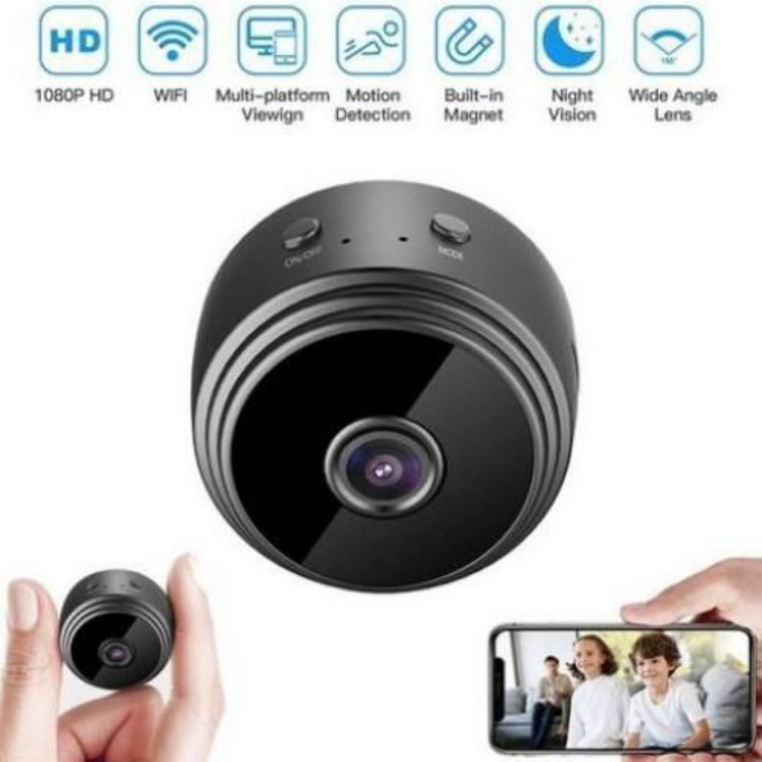 MINI HIDDEN CCTV A9 WIRELESS WIFI CAMERA WITH NIGHT VISION