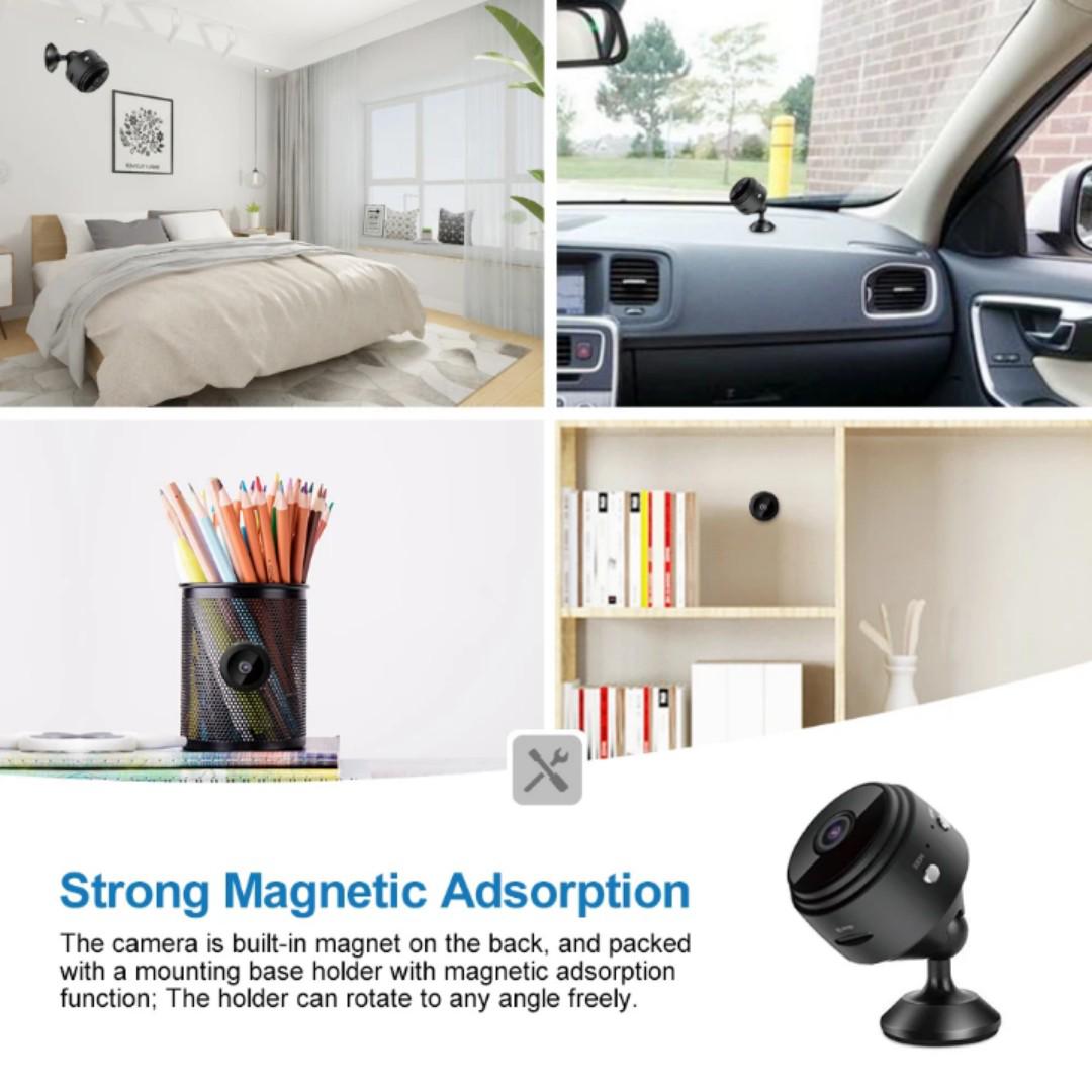 HOME/ STORE SURVEILLANCE MINI HIDDEN A9 WIRELESS CCTV WIFI CAMERA