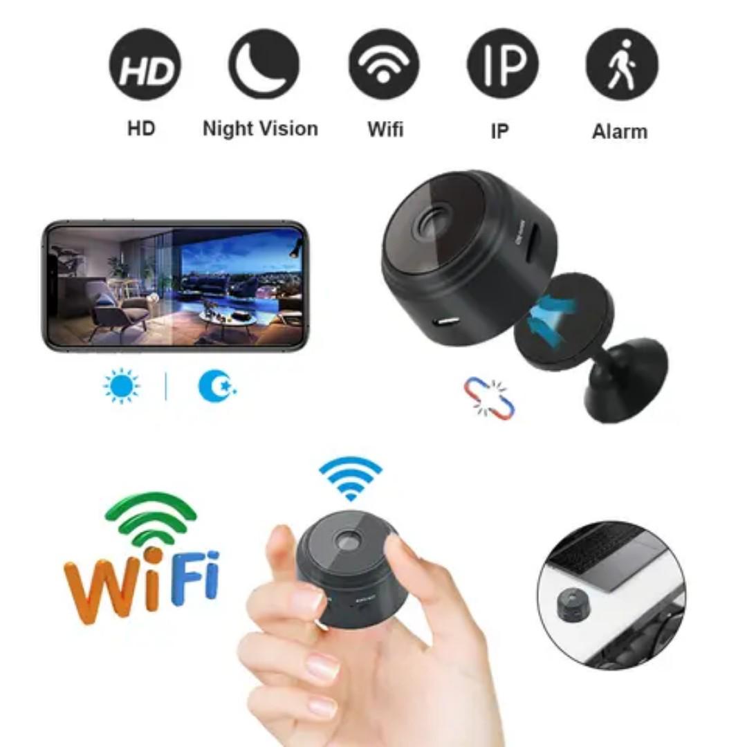 MINI HIDDEN A9 WIRELESS WIFI SPY NANNY CAMERA