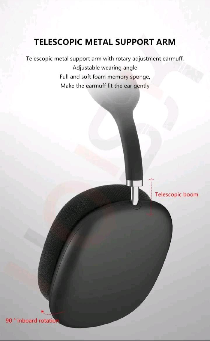 P9 Pro Max TWS  strong bass headphones