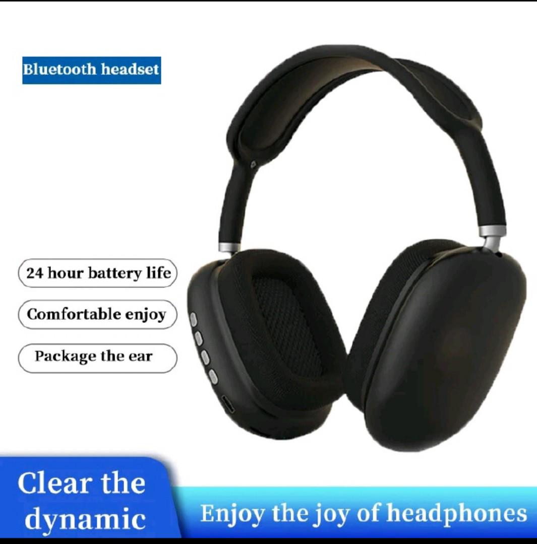 WIRELESS BLUETOOTH P9 PRO MAX HEADPHONES WITH STRONG BASS