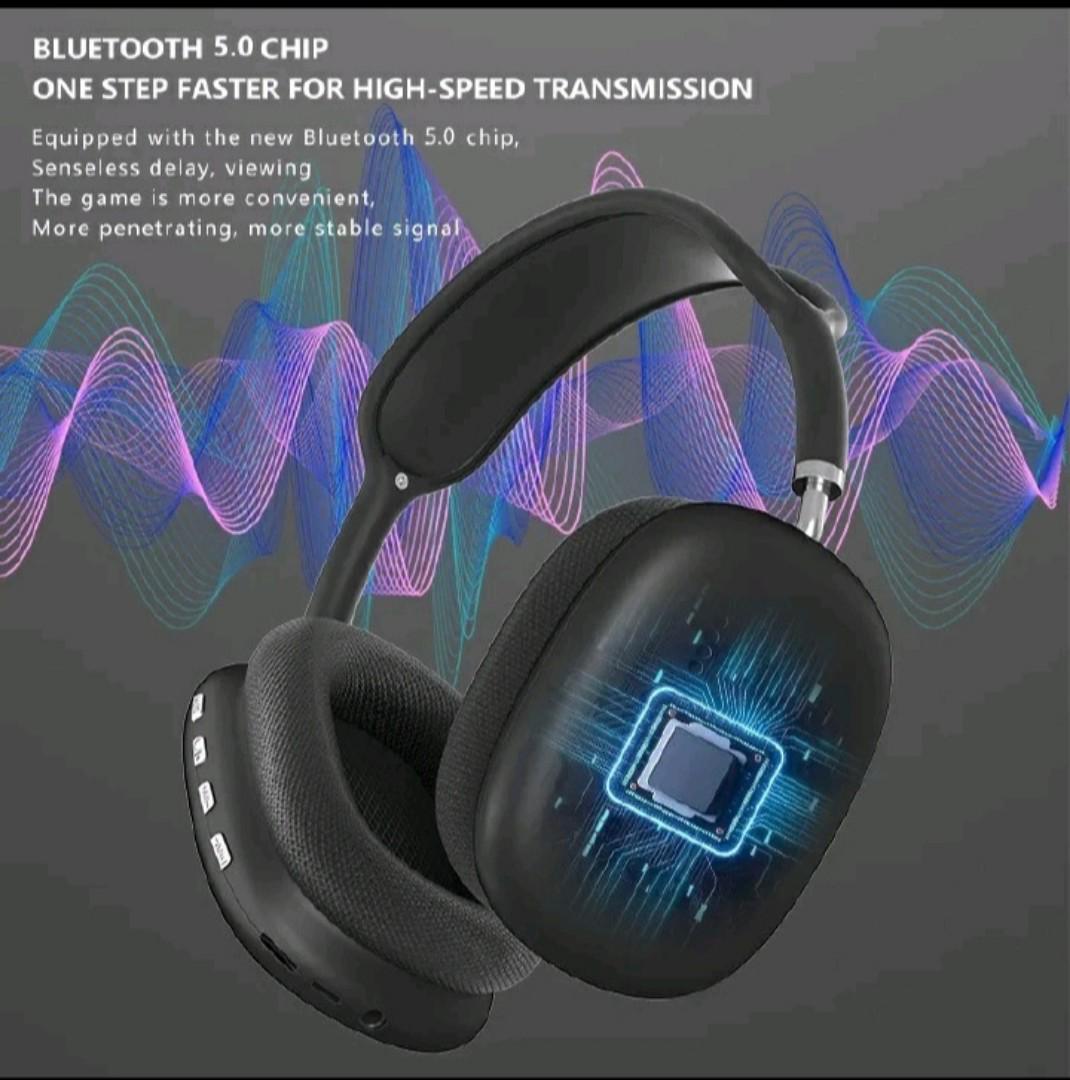 WIRELESS P9 BLUETOOTH HEADPHONES WITH STRONG BASS