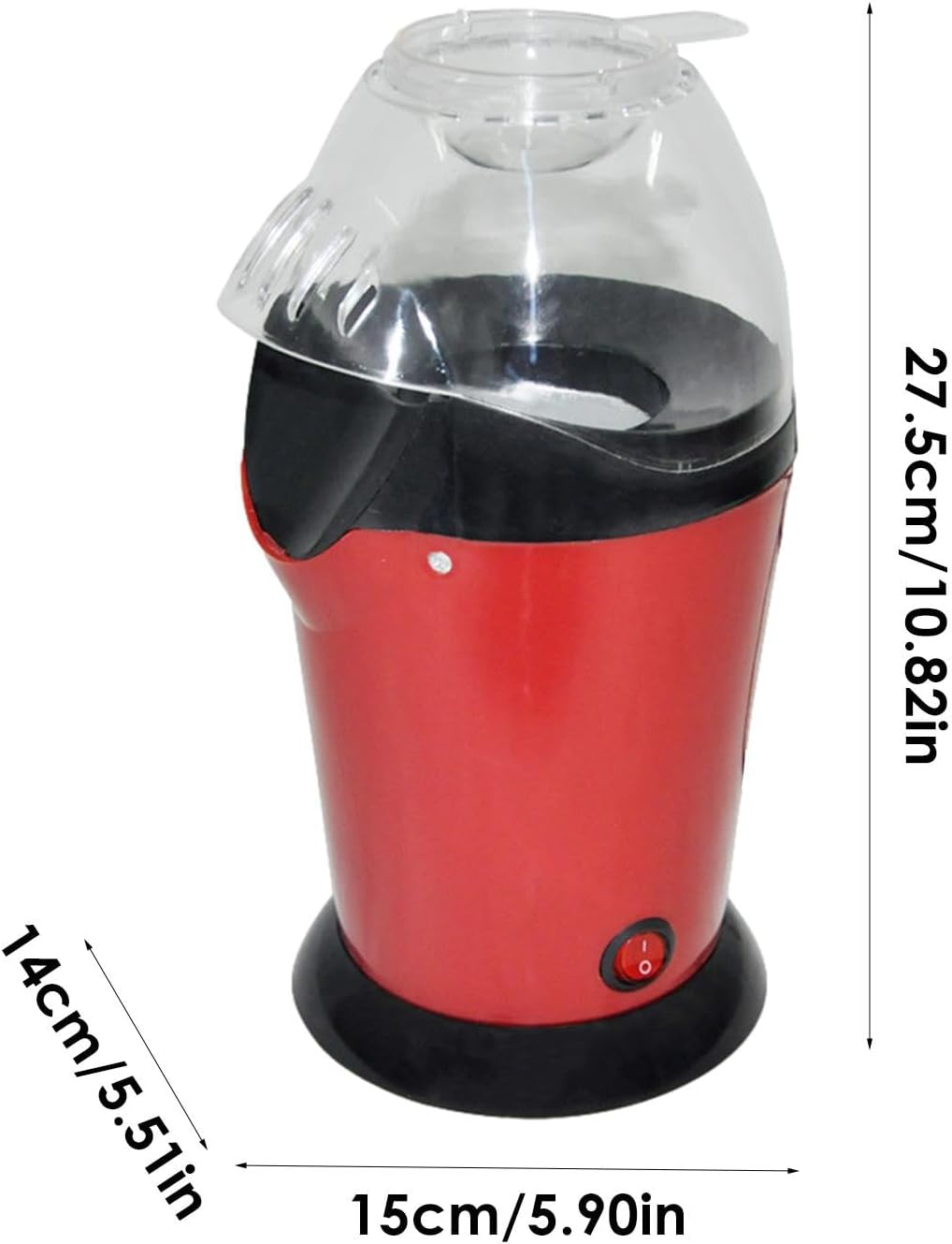 1200W Oil free popcorn maker or Popcorn Machine for Home use