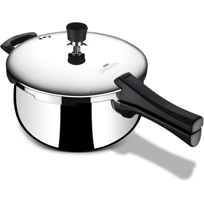 5 Ltr Belly Express stainless Steel pressure Cooker (Stahl)