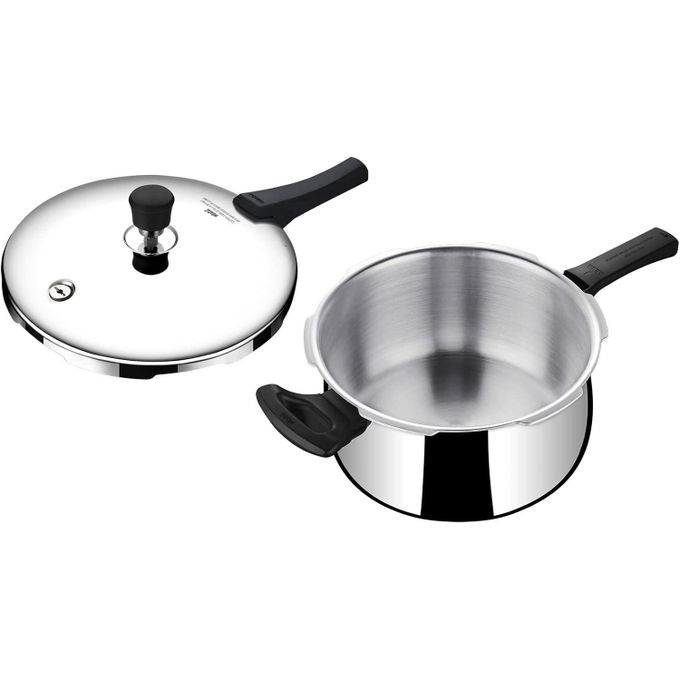 5 Ltr Belly Express stainless Steel pressure Cooker (Stahl)