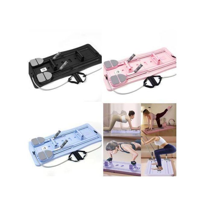 Multifunctional Pilates Board Ab Wheel & Full Body Workout Trainer