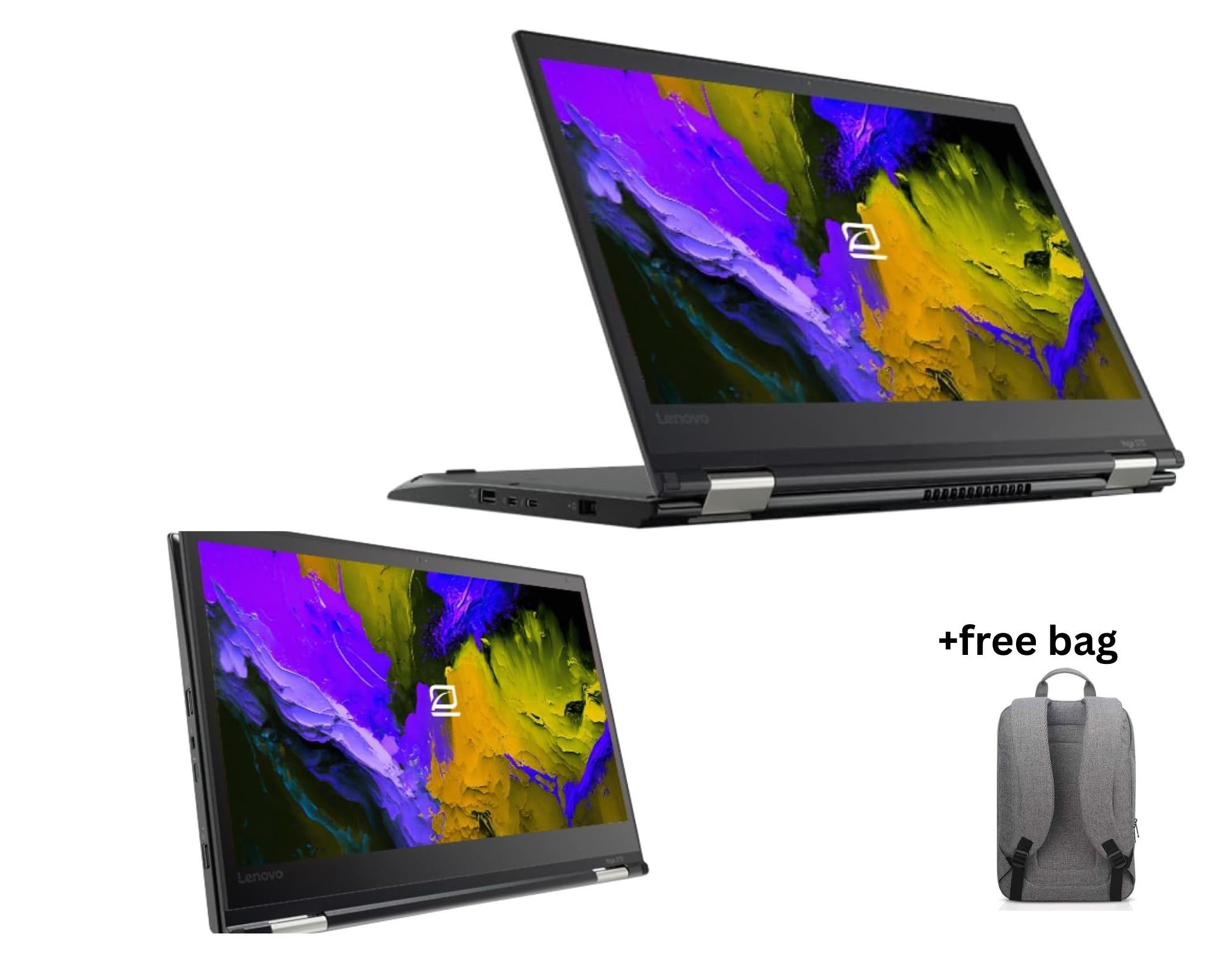 Lenovo Thinkpad Yoga X380 Core I5 8th Gen, X360 Touchscreen 8GB RAM Storage 256SSD Refurbished Laptop + Stylus Pen + Bag