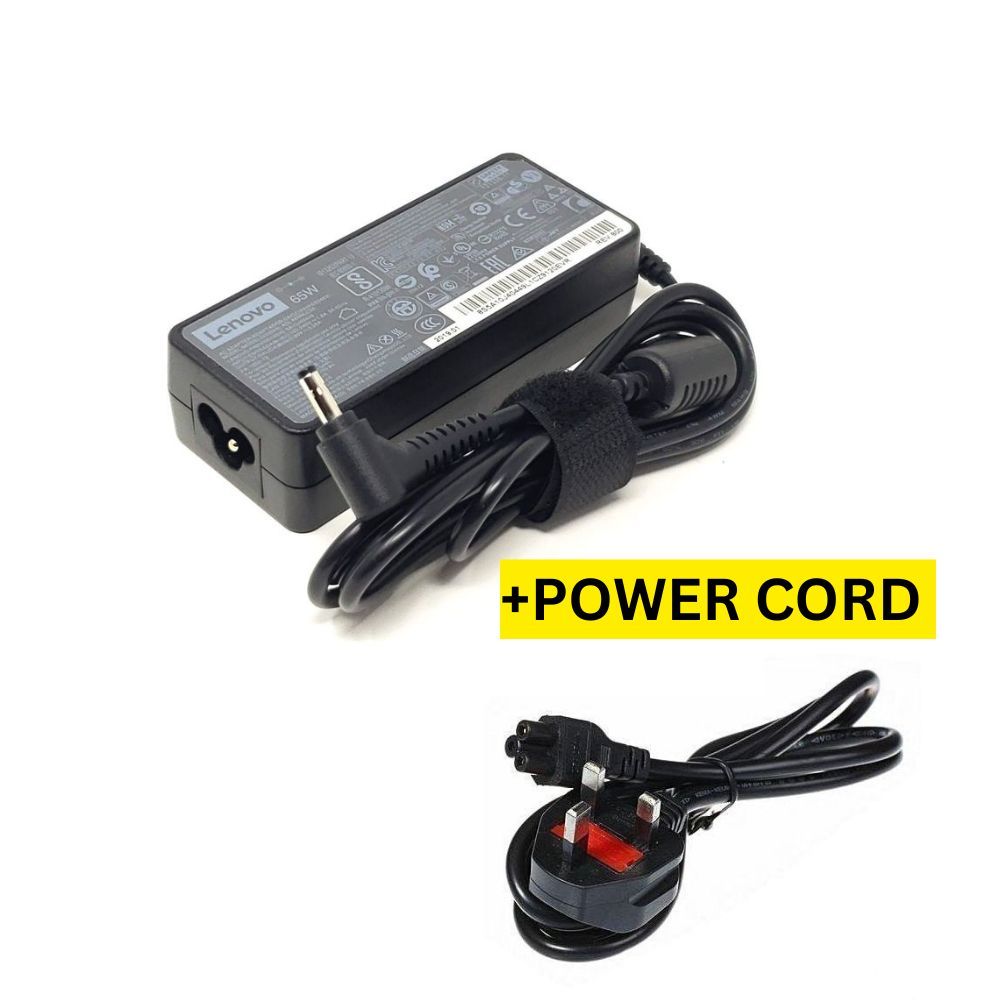 Lenovo Laptop Charger 20V 3.25A (65W) Small Pin