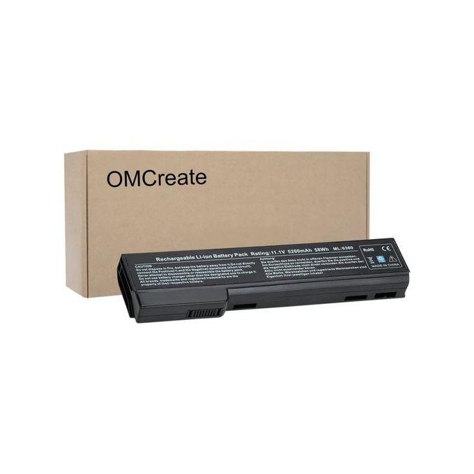 HP EliteBook 8460P Laptop Battery Replacement - Black