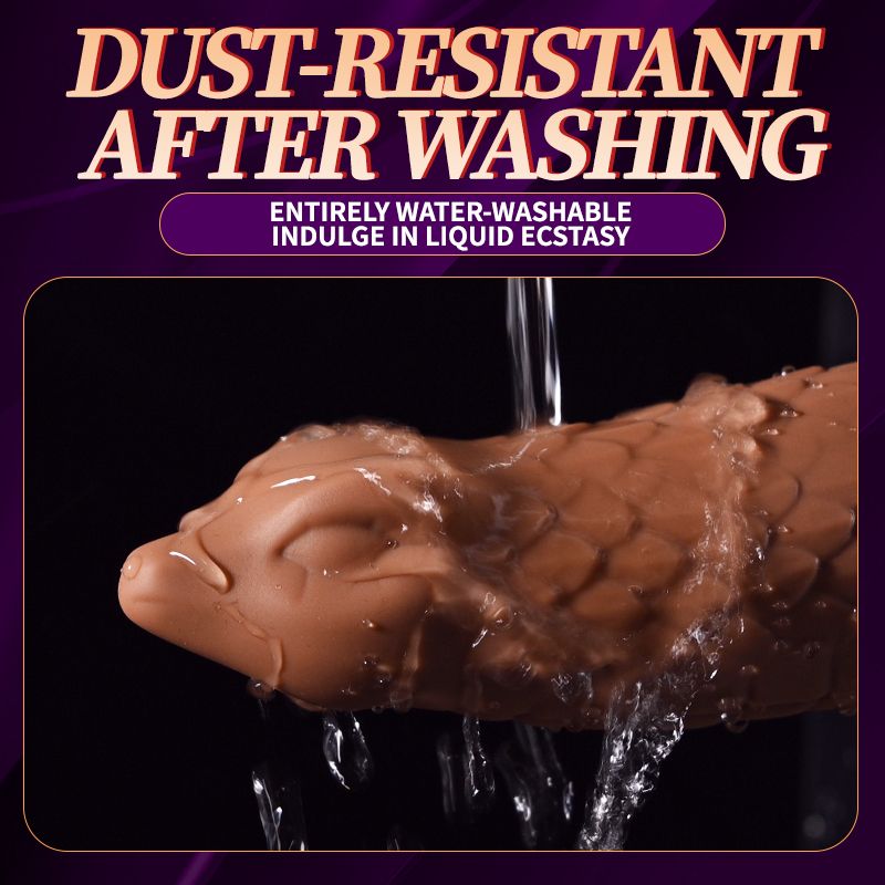 [Astante Living] Silicone Vibrator for Women – Realistic Dragon Design G-Spot Dildo, Waterproof Rechargeable Sex Toy with Suction Base, Unique Adult Gift for Girlfriend or Wife