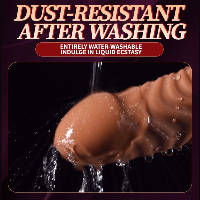 [Astante Living] Realistic Silicone Vibrator for Women – Soft Skin-Like Texture, G-Spot Dildo with Strong Suction Base, Waterproof Rechargeable Adult Sex Toy Gift