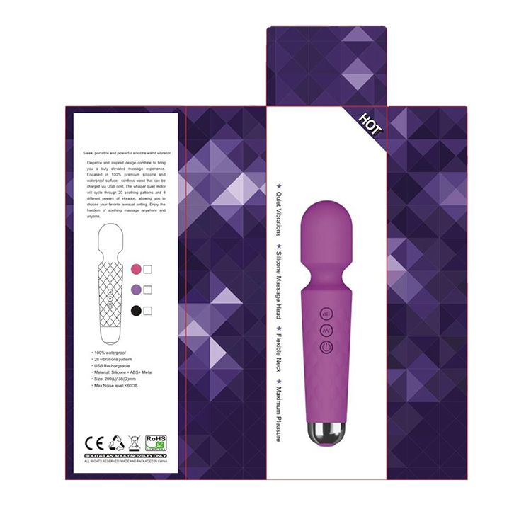 [Astante Living] Rechargeable Wireless Magic Wand Massager – Powerful Multi-Speed Vibrating Wand for Clitoral, G-Spot & Full-Body Pleasure | Waterproof, Portable Relaxation Toy & Romantic Gift for Her