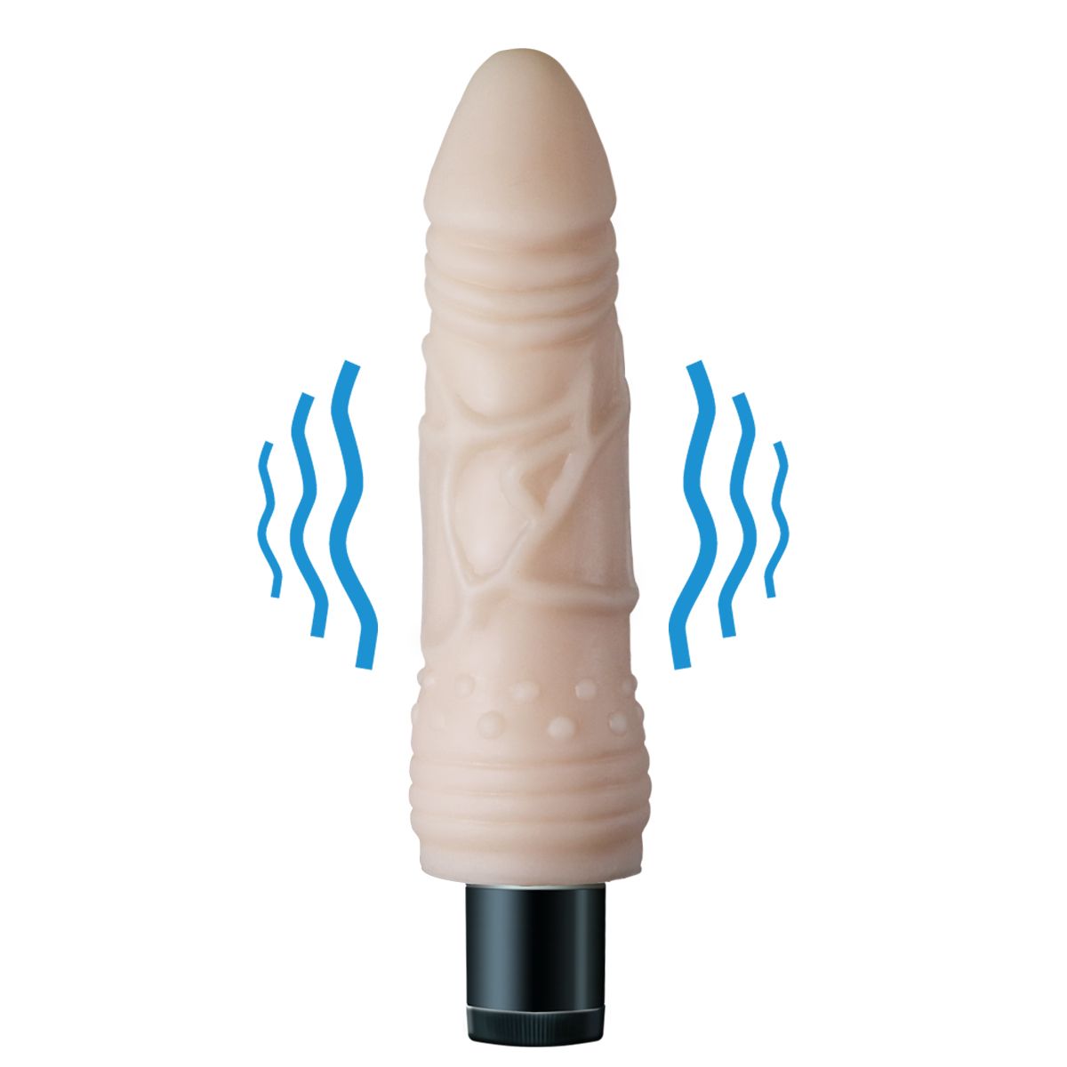Large Thick 8.3in Dildo Realistic Veined Huge Shaft Vibrator Vibrating Adult Sex Toys for Women Senior Player Valentine Gift for Girlfriend Wife - image 4