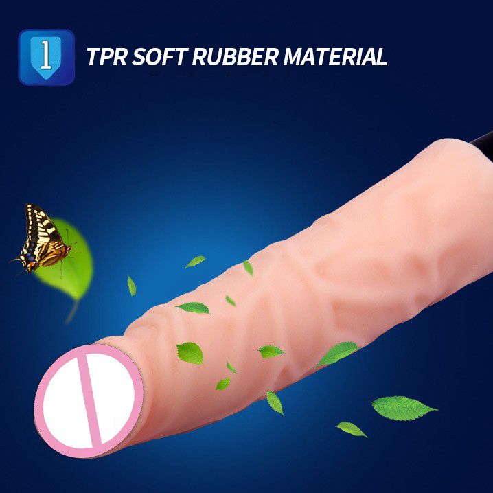 Large Thick 8.3in Dildo Realistic Veined Huge Shaft Vibrator Vibrating Adult Sex Toys for Women Senior Player Valentine Gift for Girlfriend Wife - image 7