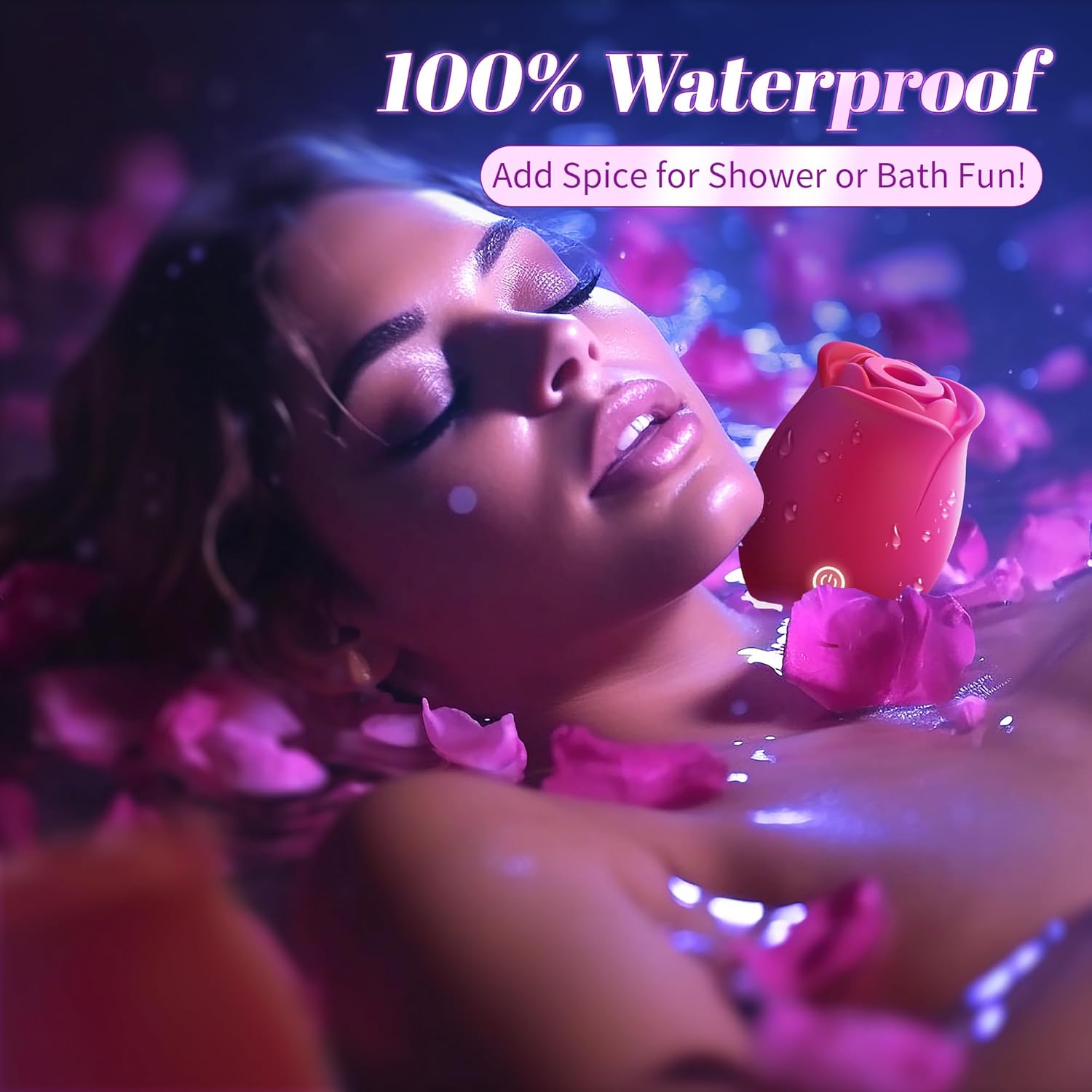 [Astante Living]Rose Sex Toy Adult Toys - Rose Vibrator for Women Sex Toys with 9 Sucking & Vibrating, G Spot Vibrator Adult Sex Toys, Clitoral Nipple Sucker Vibrators for Woman Couples Sex Furniture