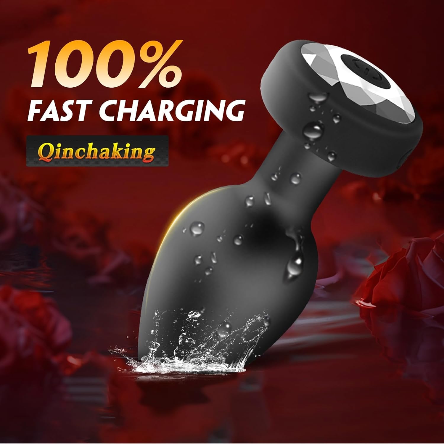[Astante Living ] Smart Anal Plug Vibrator Wireless Remote Control Butt Plug Vibrating Male Prostate Massage Waterproof Rechargeable Silicone Adult Sex Toy for Men Women Couples