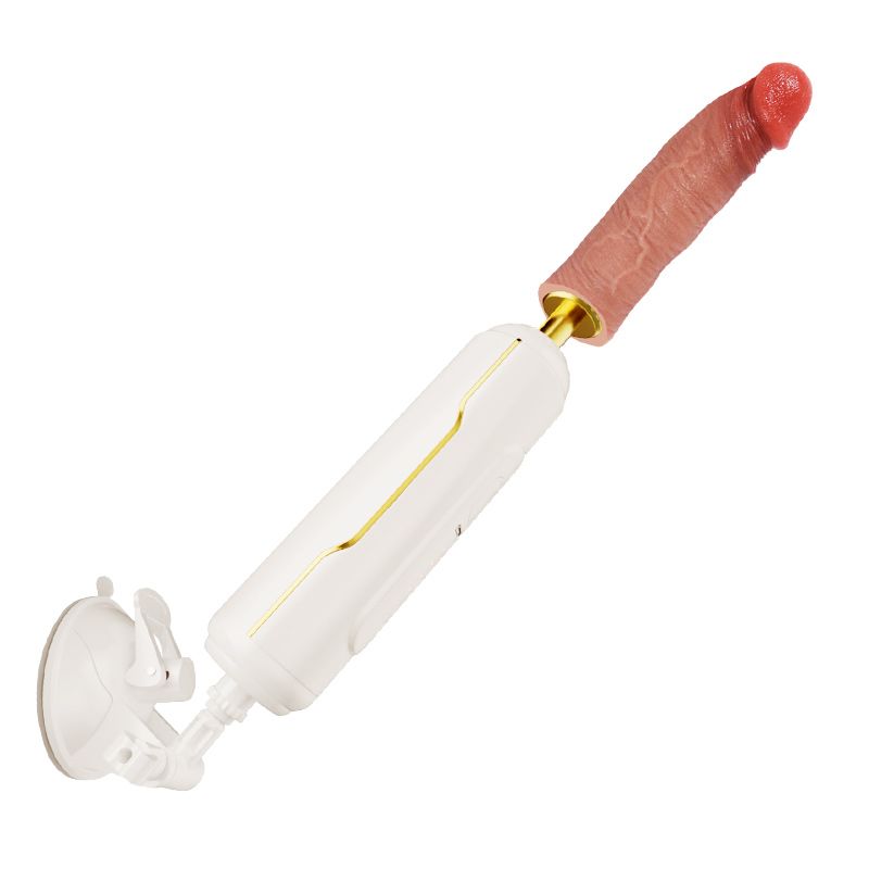 Electric Telescopic Thrusting Vibrator Dildo, Rideable Adult Sex Toy for Women and Couples, Silicone, 6 Frequency Settings, Approx. 37cm, Adjustable Positions, Couples Gift view 5