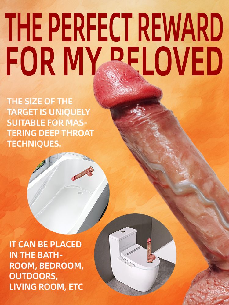 [Astante Living] Realistic flesh colored dildo, medical silicone dildo, G-spot, anus, curved adult sex toy, suitable for male and female couples and girlfriends -Limited FREE Gift!