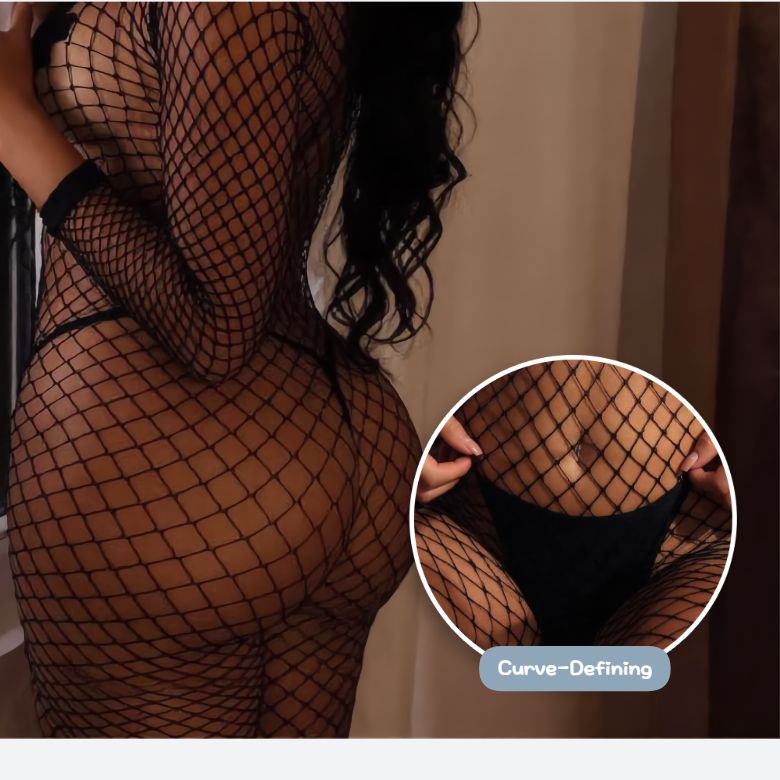 [Astante Living ] Sexy Top+Underwear Sex Lingerie Fishing Net High Elasticity Hollowed out Bra underpant sex toys adult gift Sexy lace Nightwear for Sex Gift for Girlfriend Wife