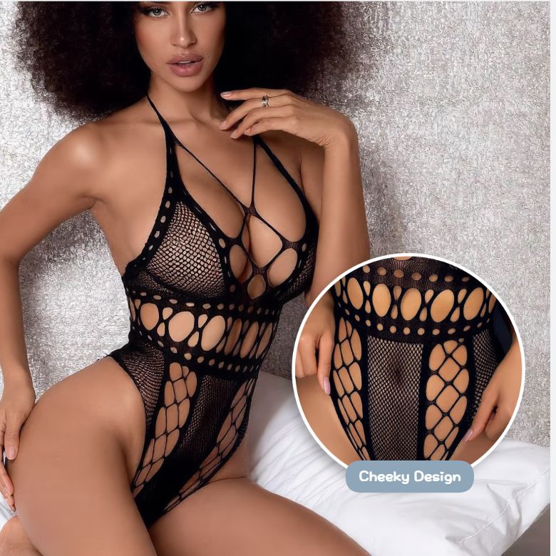 [Astante Living] Sexy Top+Underwear Sex Lingerie Fishing Net High Elasticity Hollowed out Bra underpant sex toys adult gift Sexy laceUnderwear Sex Clothes Nightgow, Erotic Nightwear for Couples