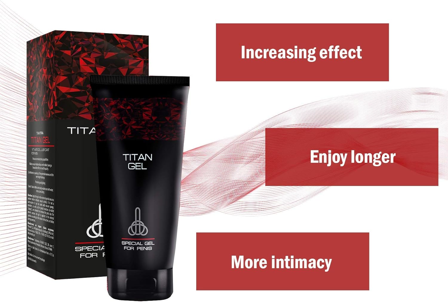 50ml Male Penis Enlargement Cream, XXL Big Dick Growth Gel with Massage Lube, Titan Penis Extender for Men, Enhancement Sex Cream for Longer & Thicker, Adult Product for Solo Couple
